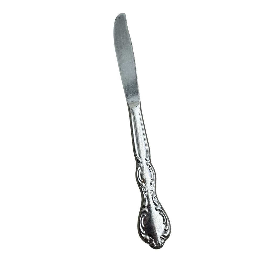 Vintage Stainless Steel Knife WM Rogers? International? Unknown brand